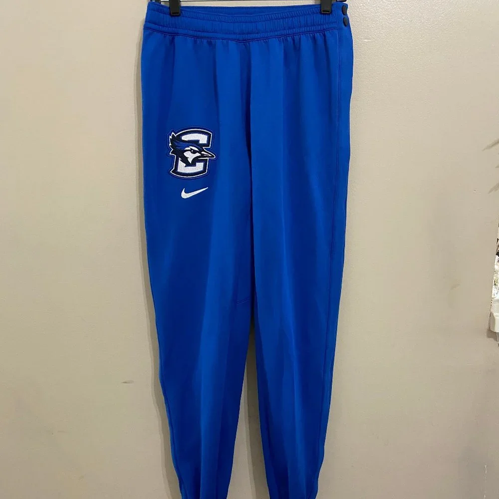 Nike Creighton Blue Jays Basketball Team Issue Warm Up Tear-away Pants Men S NEW